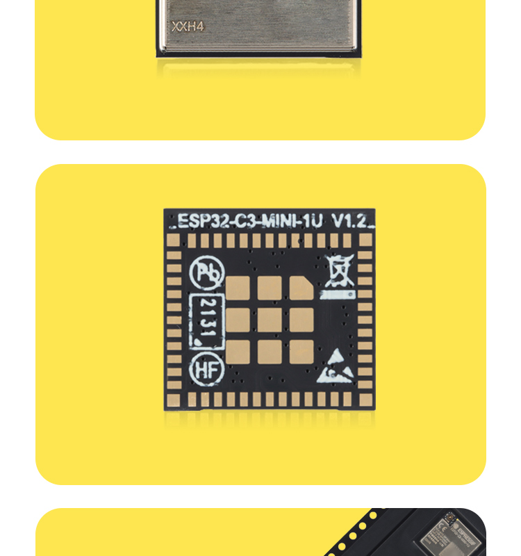 樂鑫wifi模塊代理商ESP32-C3-MINI-1U wifi無線通信模塊藍牙wifi模塊廠家